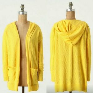 Anthropologie Sparrow Crystal Coast Cardigan